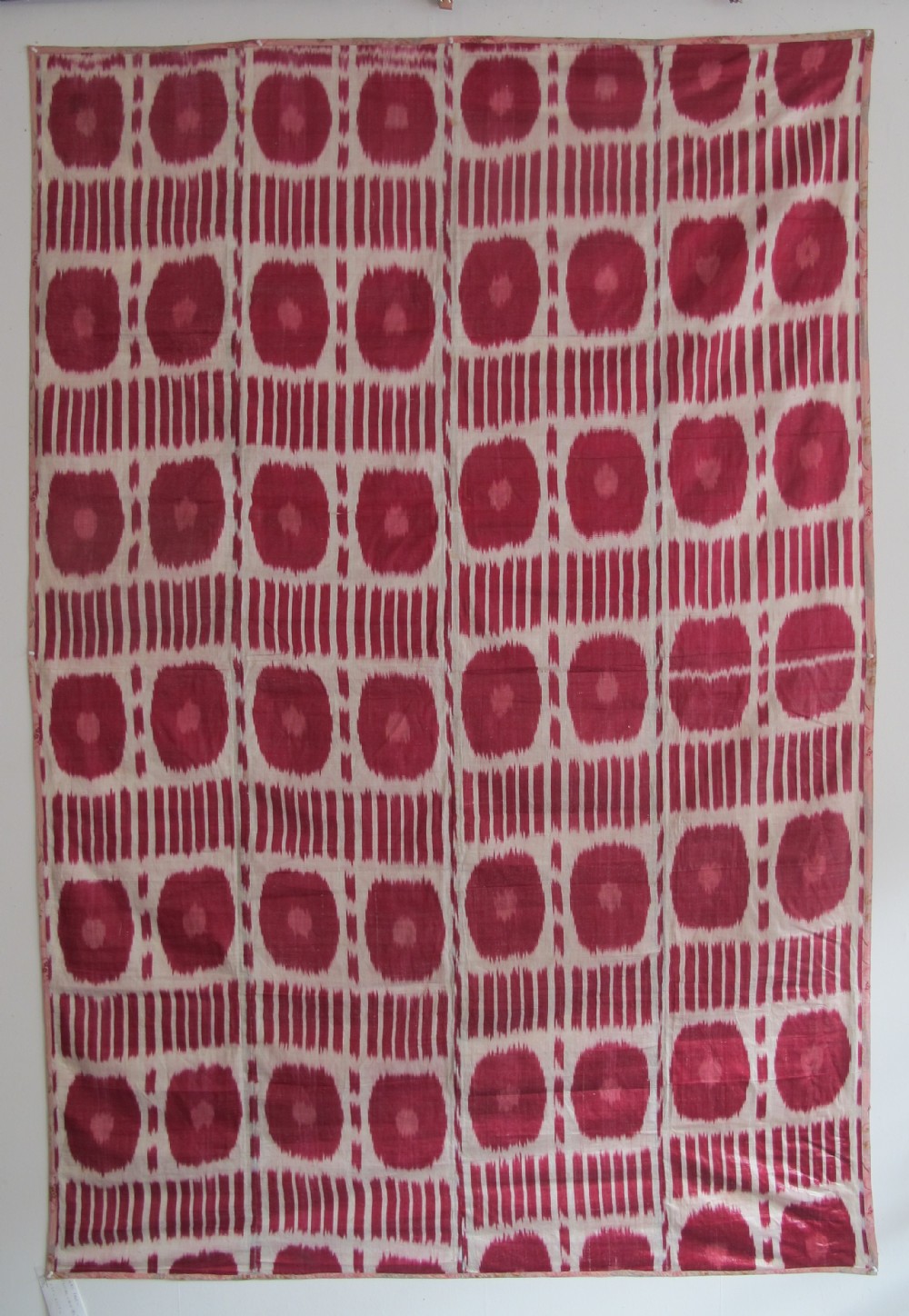 Silk Ikat Panel, Uzbekistan, Circa 1890, 2.36m x 1.57m