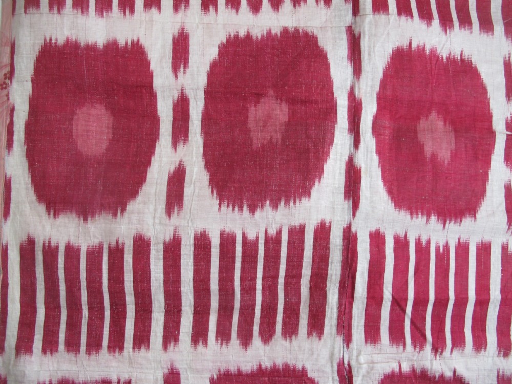 Silk Ikat Panel, Uzbekistan, Circa 1890, 2.36m x 1.57m View III