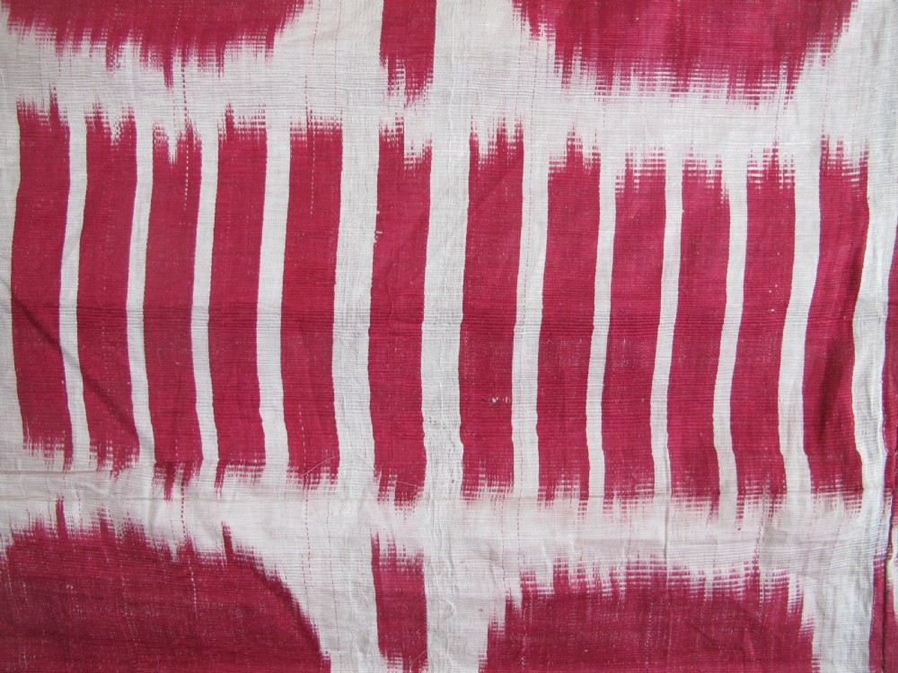 Silk Ikat Panel, Uzbekistan, Circa 1890, 2.36m x 1.57m View IV