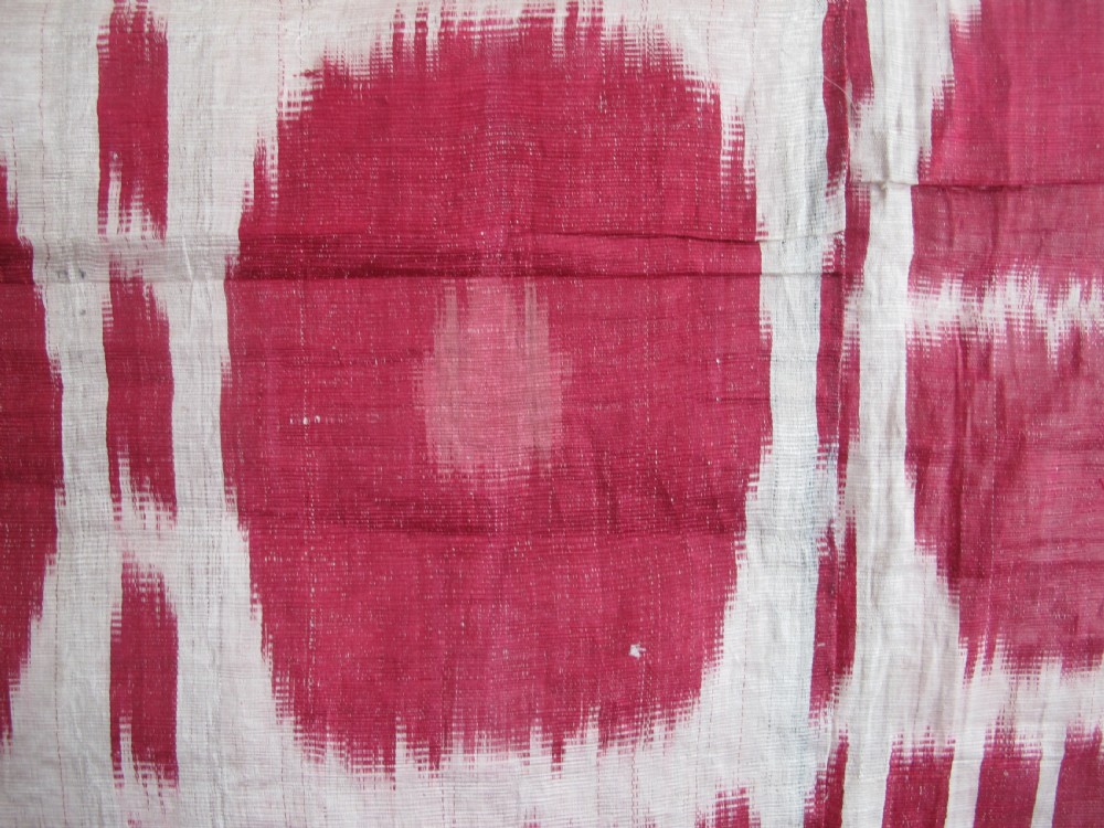 Silk Ikat Panel, Uzbekistan, Circa 1890, 2.36m x 1.57m View V