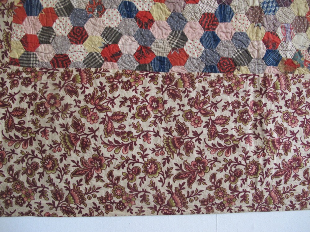 Patchwork Quilt Cover, England, Circa 1870, 2.07m x 2.40m View VII