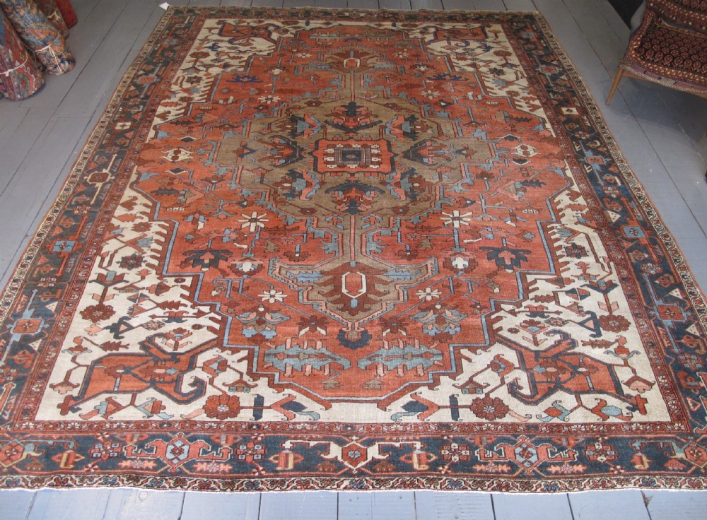Serapi Carpet, North-West Persia, Circa 1880, 3.75m x 3.00m