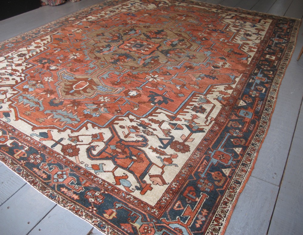 Serapi Carpet, North-West Persia, Circa 1880, 3.75m x 3.00m View II
