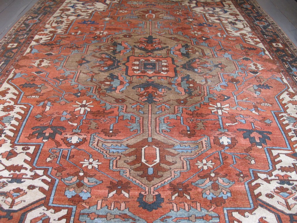 Serapi Carpet, North-West Persia, Circa 1880, 3.75m x 3.00m View IV