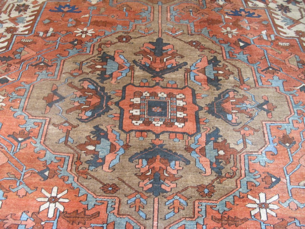 Serapi Carpet, North-West Persia, Circa 1880, 3.75m x 3.00m View V