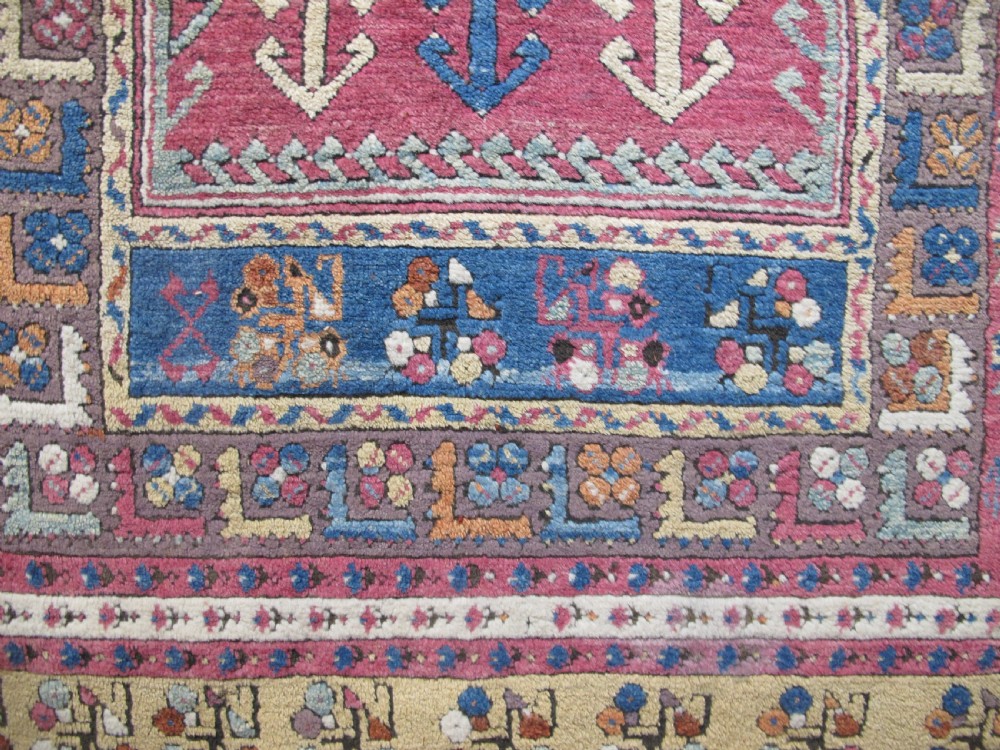 Central Anatolian Village Rug, Circa 1870, 1.67m x 1.23m View VII