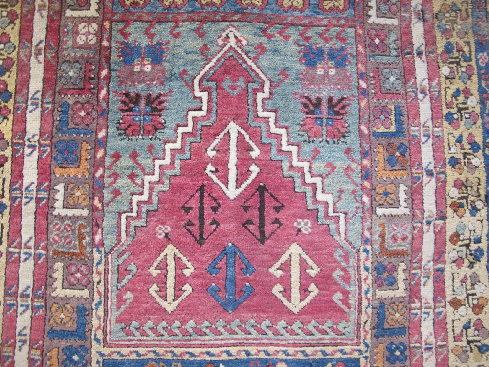 Central Anatolian Village Rug, Circa 1870, 1.67m x 1.23m View X