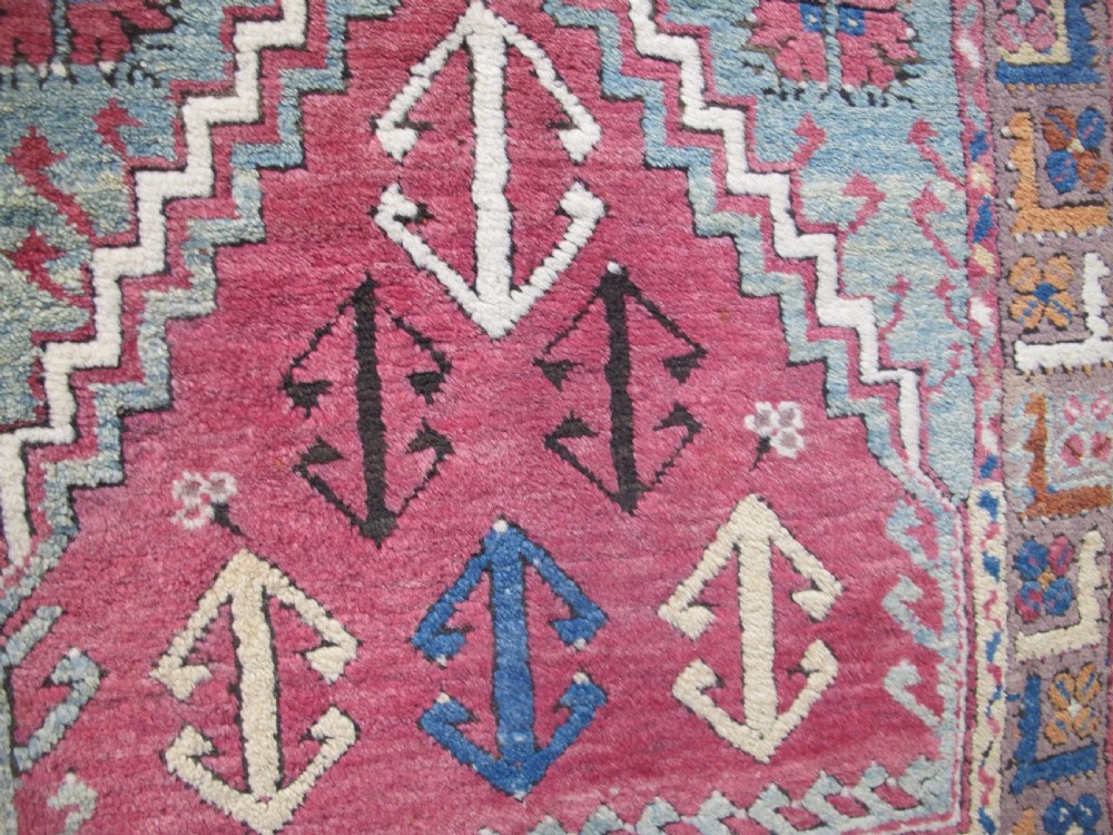 Central Anatolian Village Rug, Circa 1870, 1.67m x 1.23m View XII