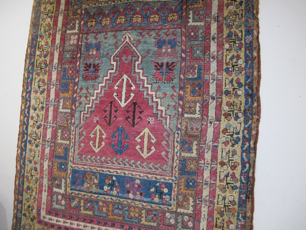 Central Anatolian Village Rug, Circa 1870, 1.67m x 1.23m View XIII