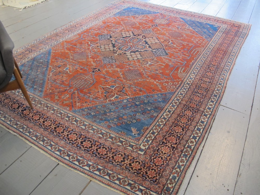 Elegant Mey-Meh Carpet, Central Persia, Circa 1890, 3.13m x 2.30m View II