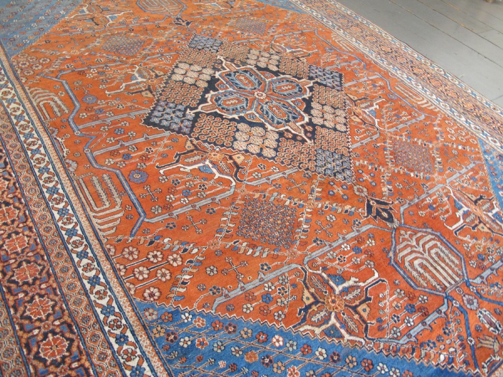 Elegant Mey-Meh Carpet, Central Persia, Circa 1890, 3.13m x 2.30m View III