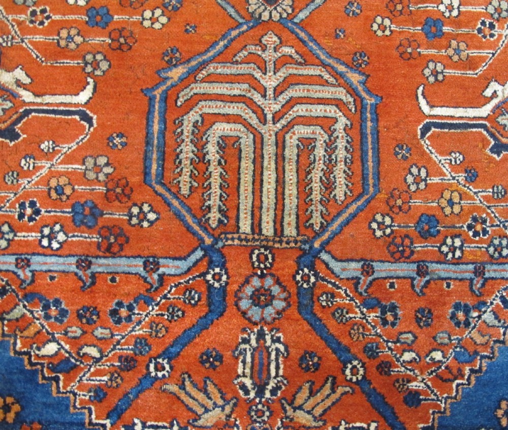 Elegant Mey-Meh Carpet, Central Persia, Circa 1890, 3.13m x 2.30m View VIII