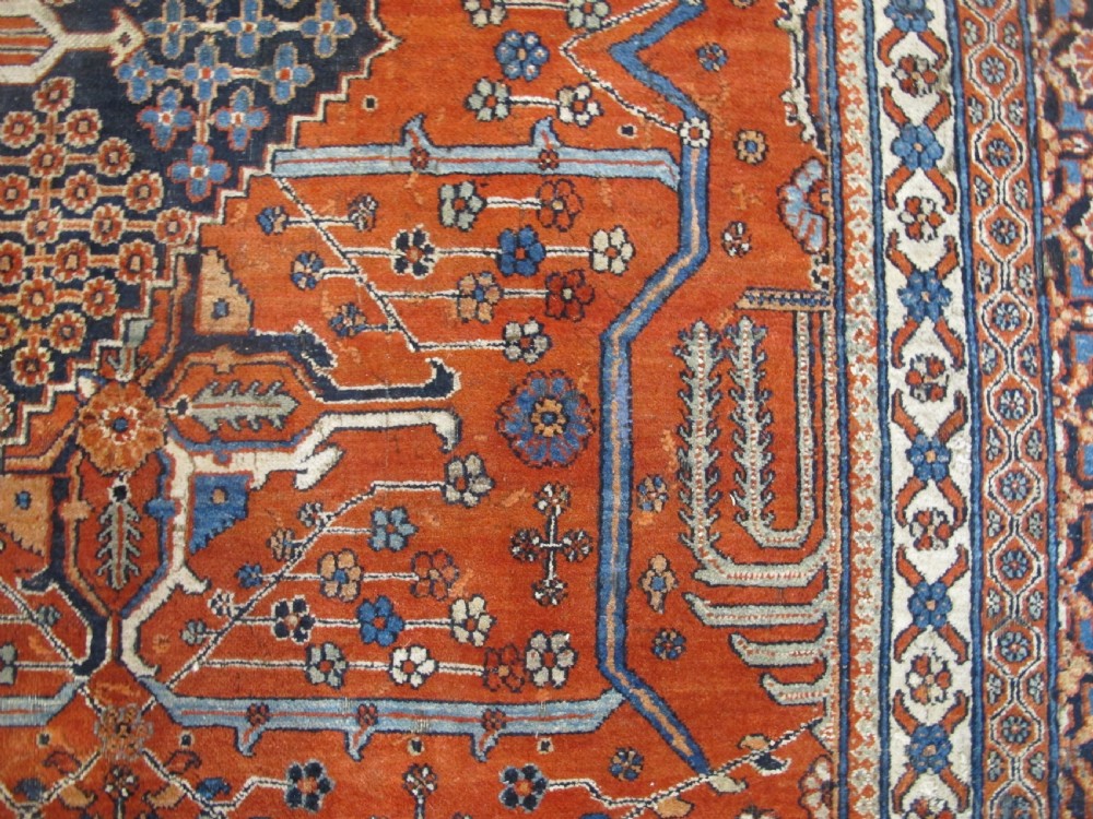 Elegant Mey-Meh Carpet, Central Persia, Circa 1890, 3.13m x 2.30m View XI