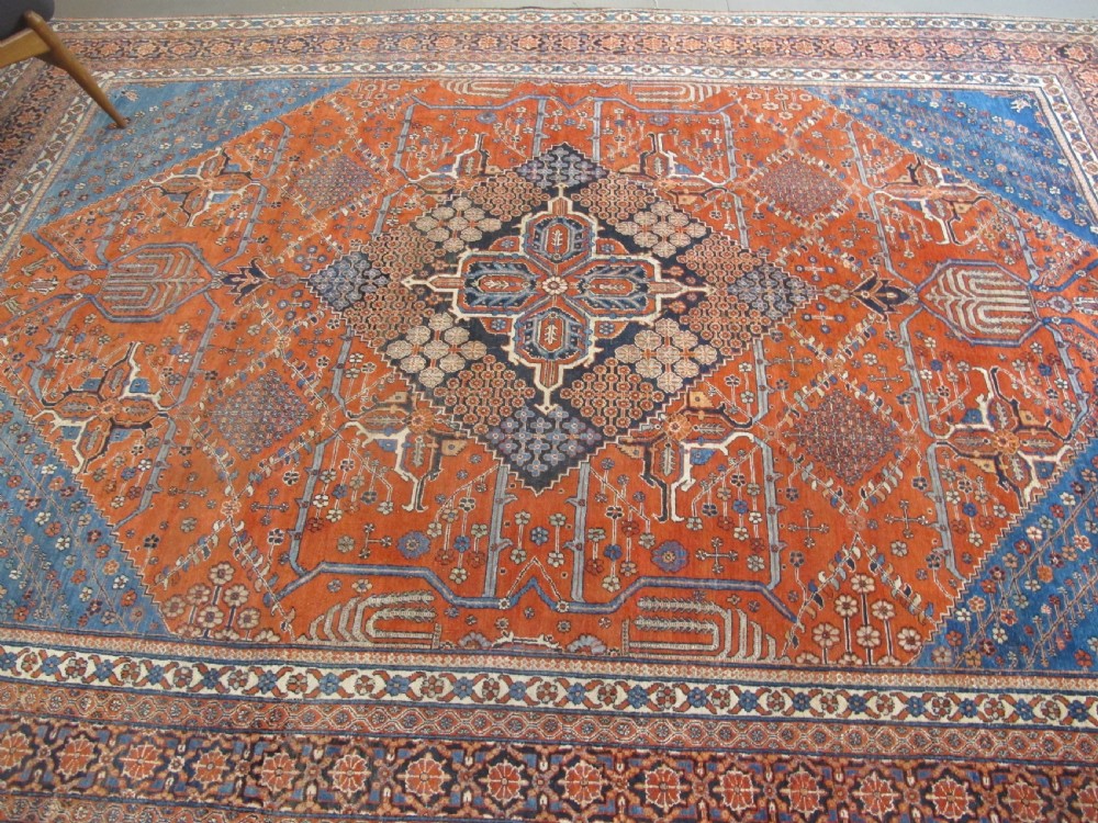 Elegant Mey-Meh Carpet, Central Persia, Circa 1890, 3.13m x 2.30m View XVI