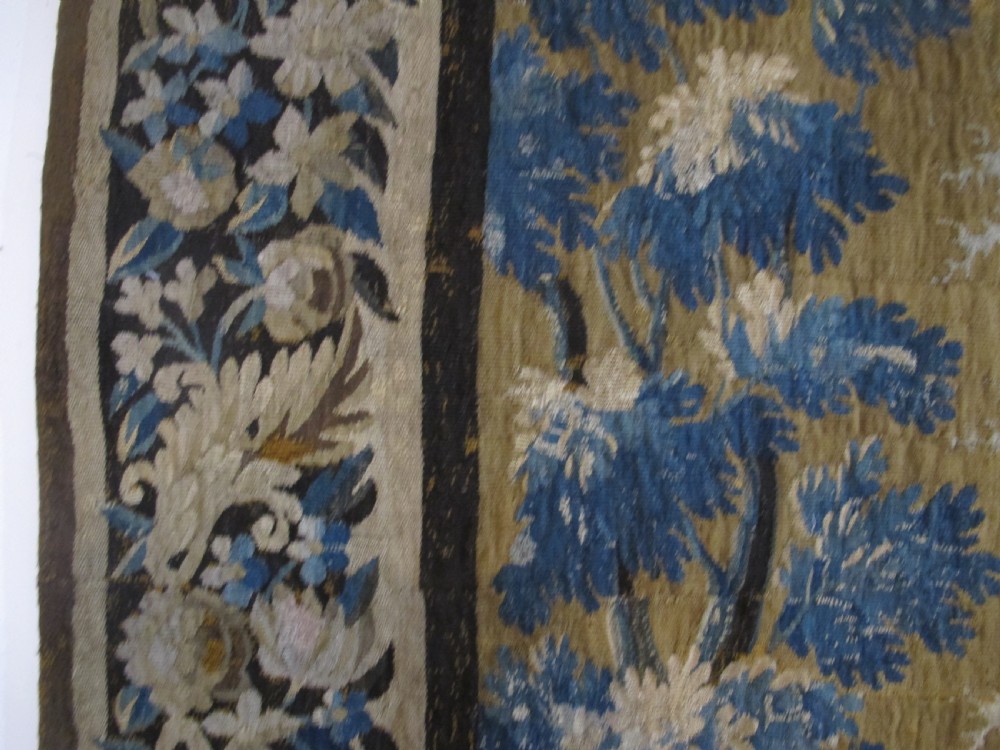 Flemish Wool and Silk Verdure Tapestry, 2.66m x 2.97m View IX