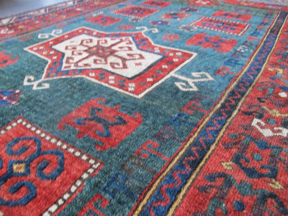 Exceptional Caucasian Rug, Circa 1870, 2.08m x 1.40m View III