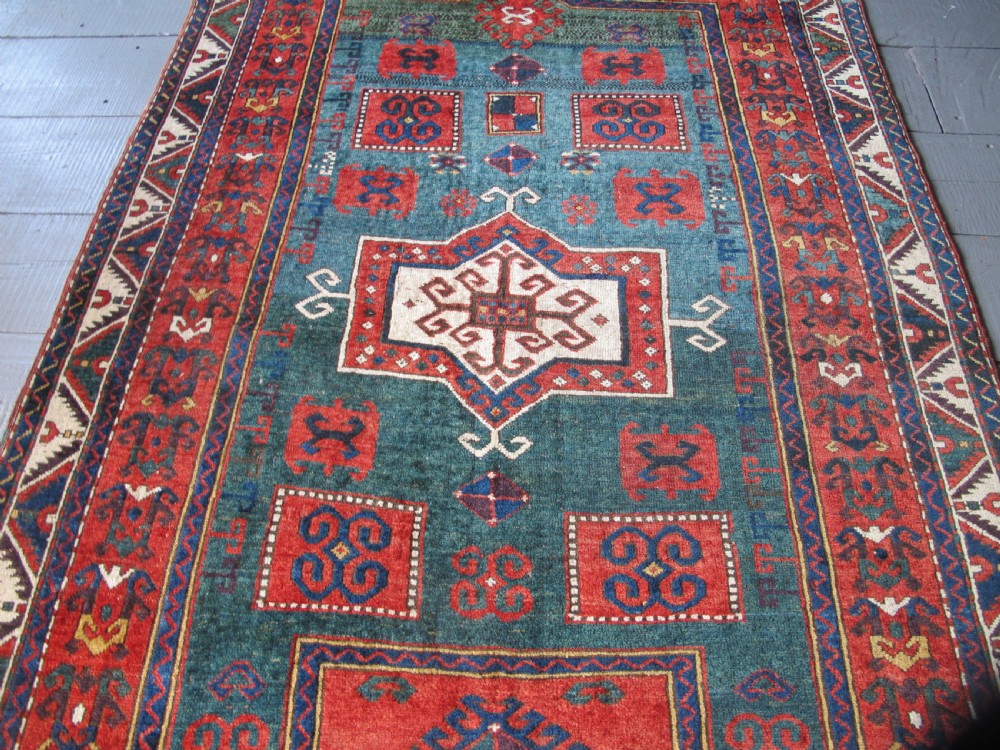 Exceptional Caucasian Rug, Circa 1870, 2.08m x 1.40m View VII