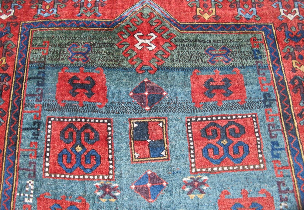 Exceptional Caucasian Rug, Circa 1870, 2.08m x 1.40m View XII
