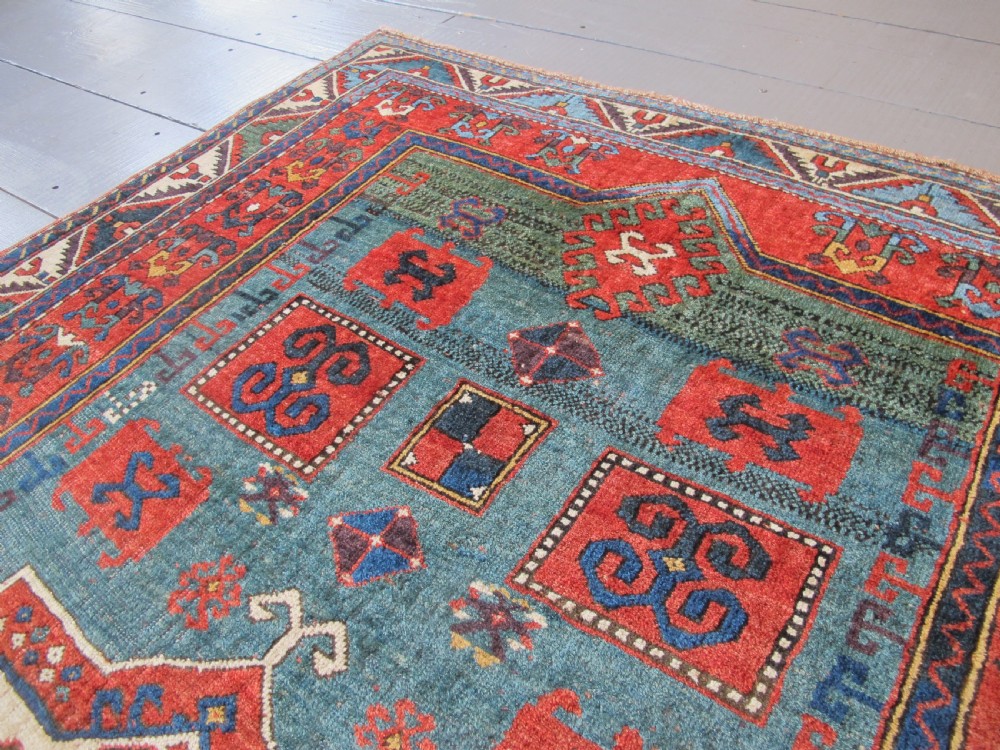Exceptional Caucasian Rug, Circa 1870, 2.08m x 1.40m View XIV
