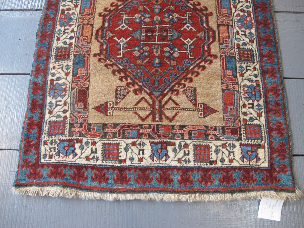 Short and Narrow North-West Persian Runner, Circa 1880, 2.53m x 0.82m View II