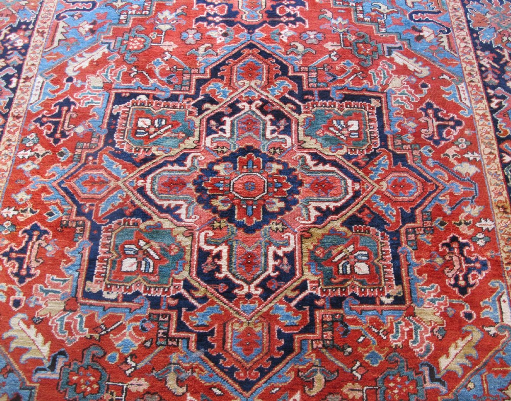 Small Heriz Carpet, North-West Persia, Circa 1890, 2.83m x 2.14m  View II