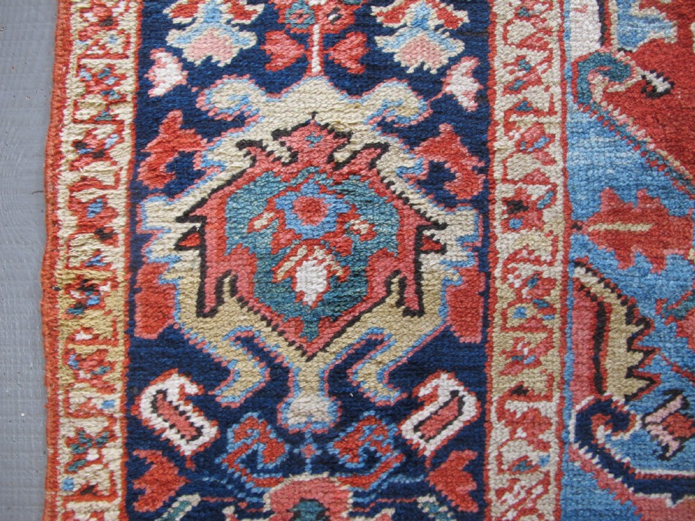 Small Heriz Carpet, North-West Persia, Circa 1890, 2.83m x 2.14m  View IV