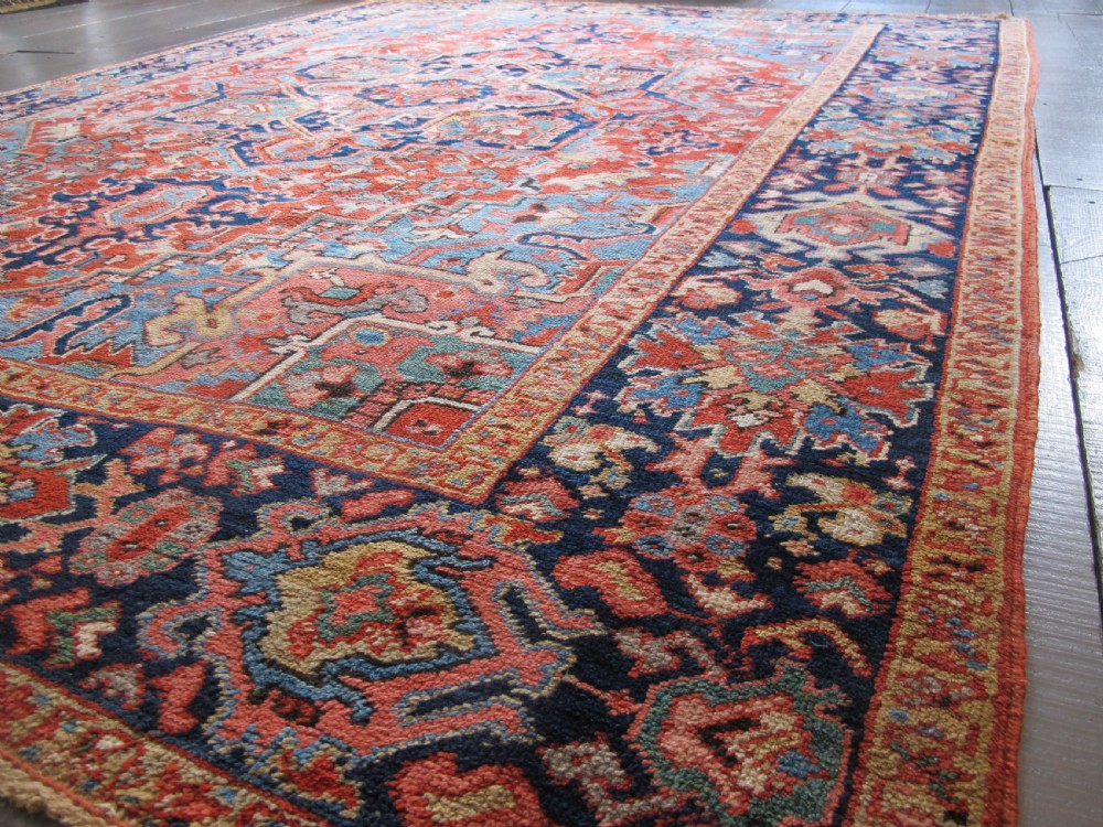 Small Heriz Carpet, North-West Persia, Circa 1890, 2.83m x 2.14m  View XI