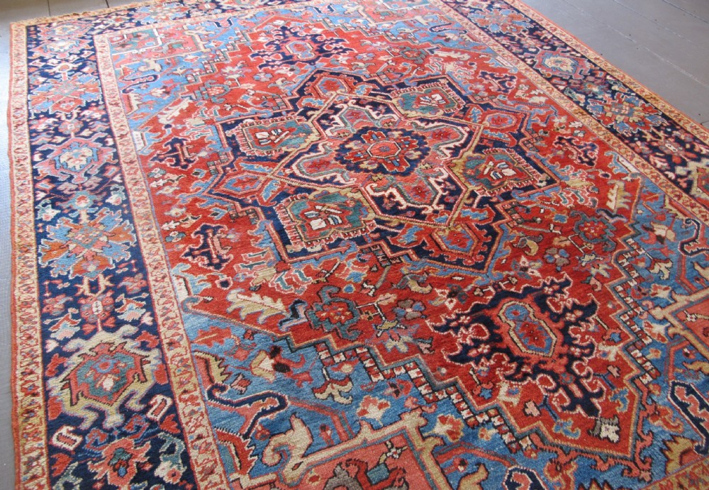 Small Heriz Carpet, North-West Persia, Circa 1890, 2.83m x 2.14m  View XII