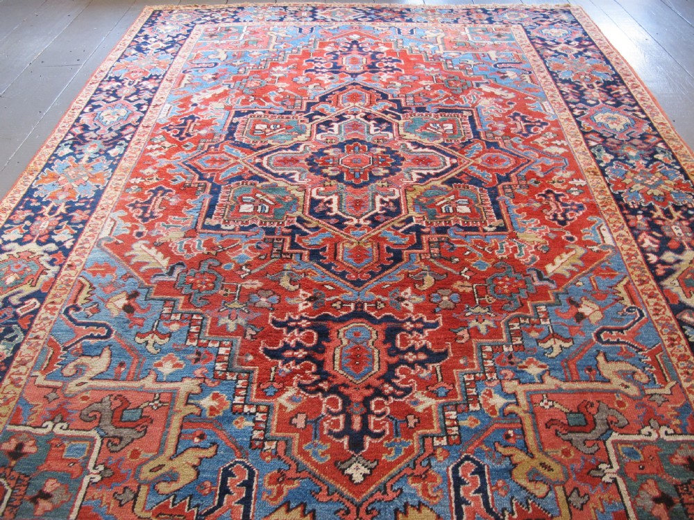 Small Heriz Carpet, North-West Persia, Circa 1890, 2.83m x 2.14m  View XIII