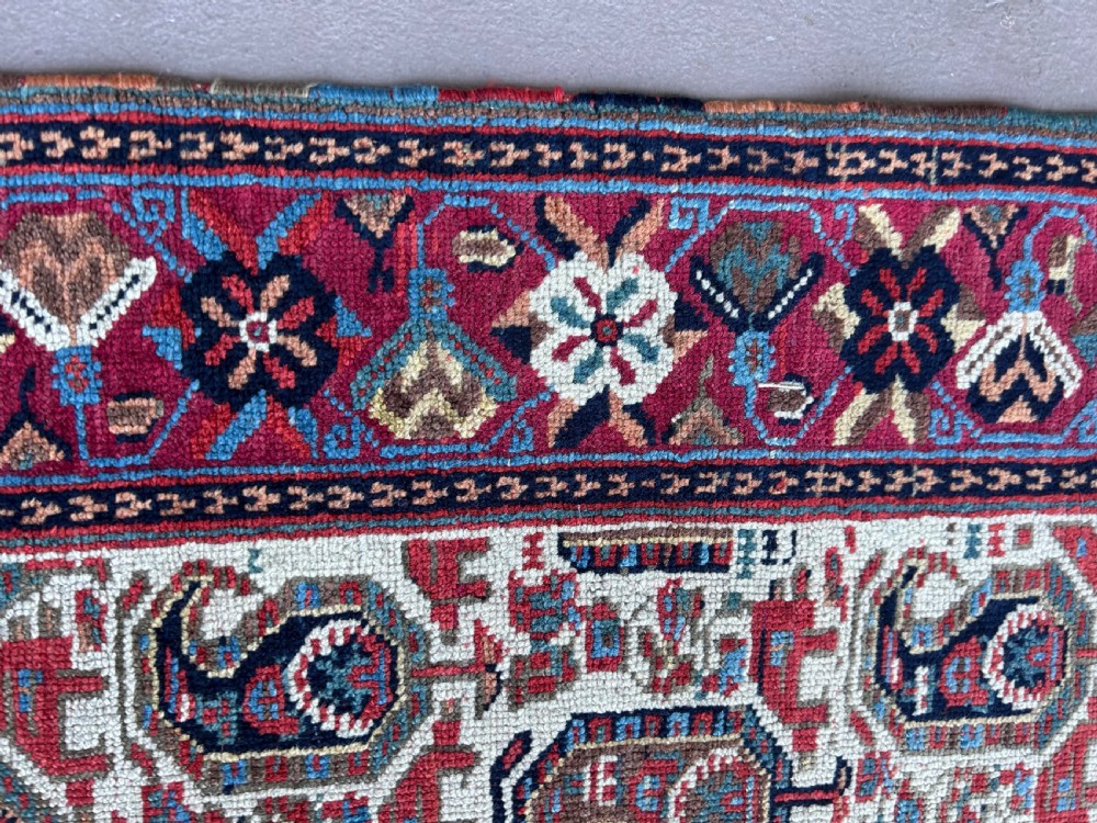 Cute Afshar Tribal Rug, Persia, Circa 1880, 1.40m x 1.02m View XI