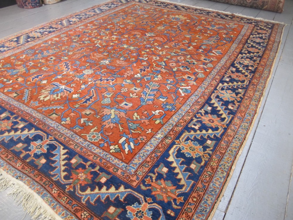 Fine Heriz Carpet, North-West Persia, Circa 1890, 3.54m x 2.77m View III