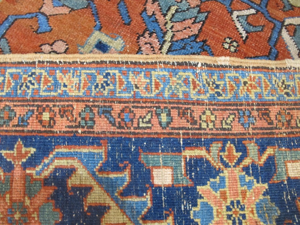 Fine Heriz Carpet, North-West Persia, Circa 1890, 3.54m x 2.77m View IV