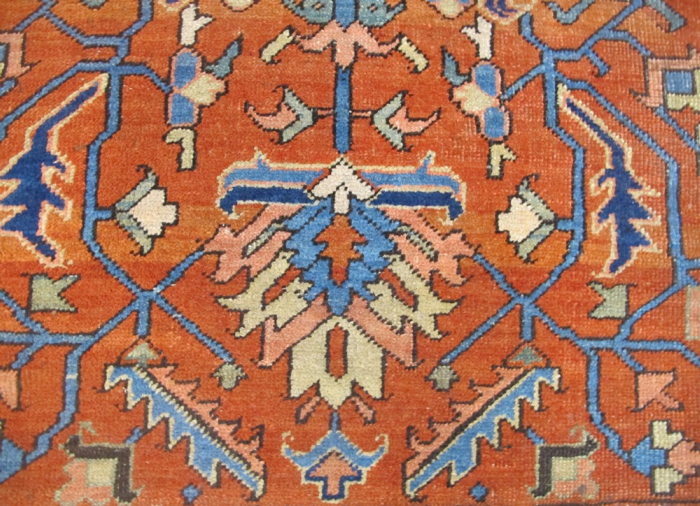 Fine Heriz Carpet, North-West Persia, Circa 1890, 3.54m x 2.77m View VII