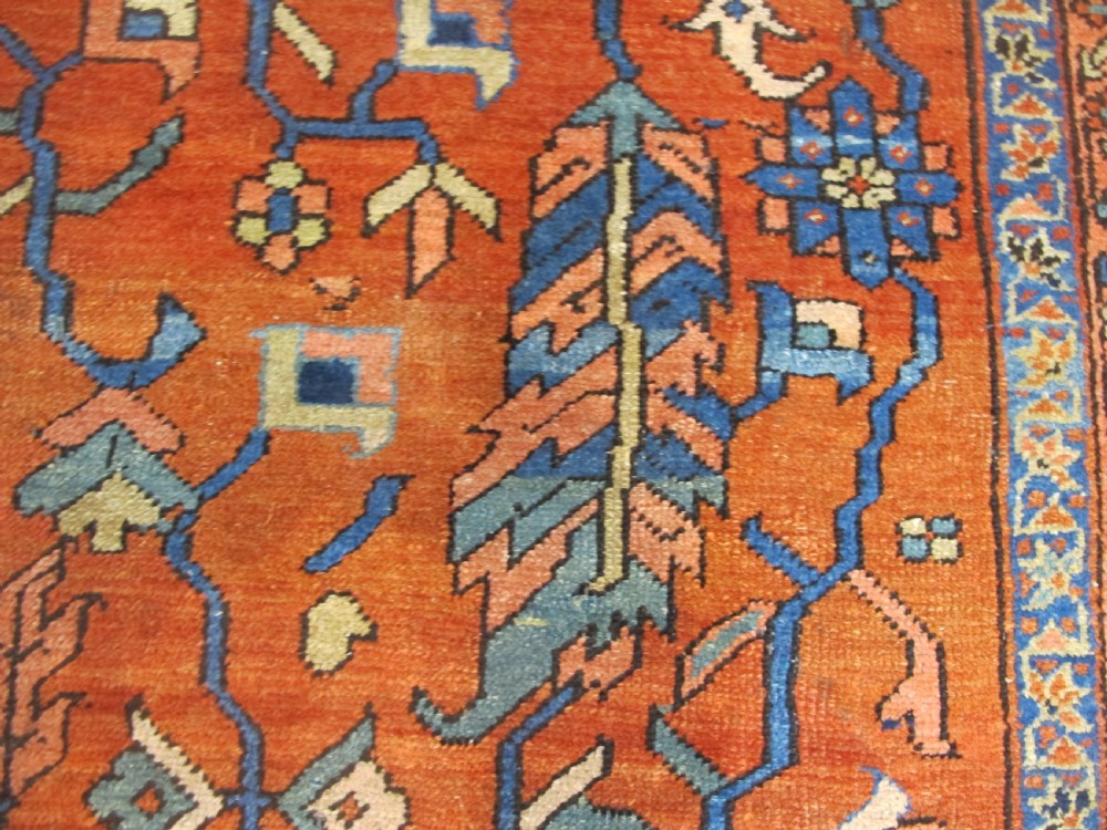 Fine Heriz Carpet, North-West Persia, Circa 1890, 3.54m x 2.77m View XI