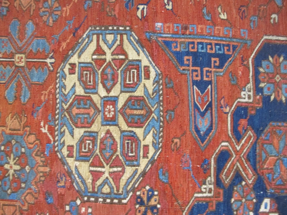 19th Century Caucasian Soumac Carpet 2.95m x 1.95m View VI