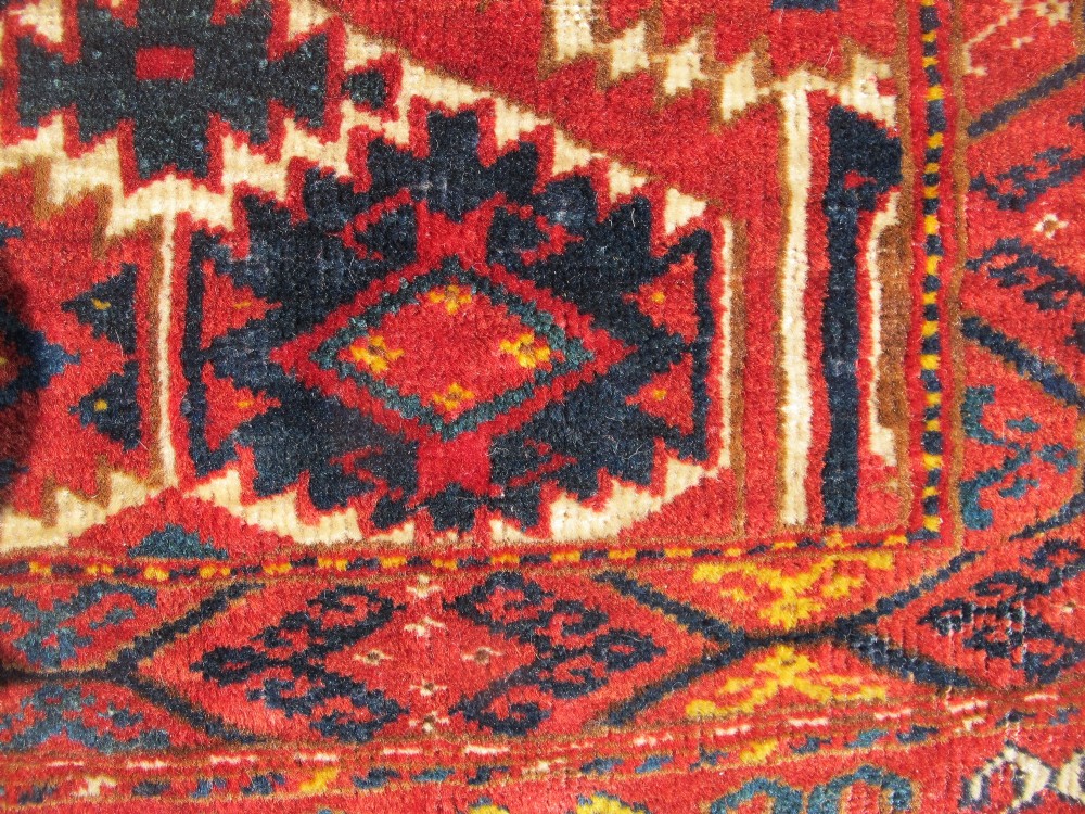 Antique Tribal Saddle Bag, Central Asia, Circa 1890, 45cm x 55cm View III
