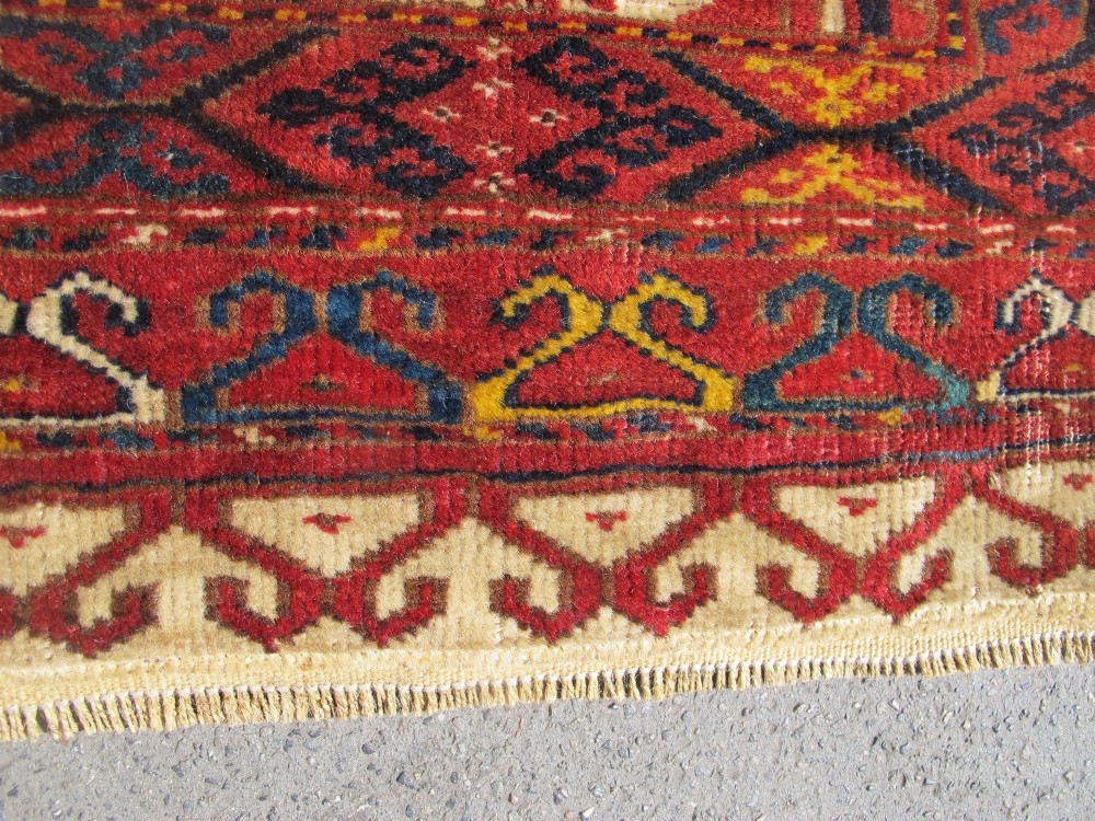 Antique Tribal Saddle Bag, Central Asia, Circa 1890, 45cm x 55cm View V