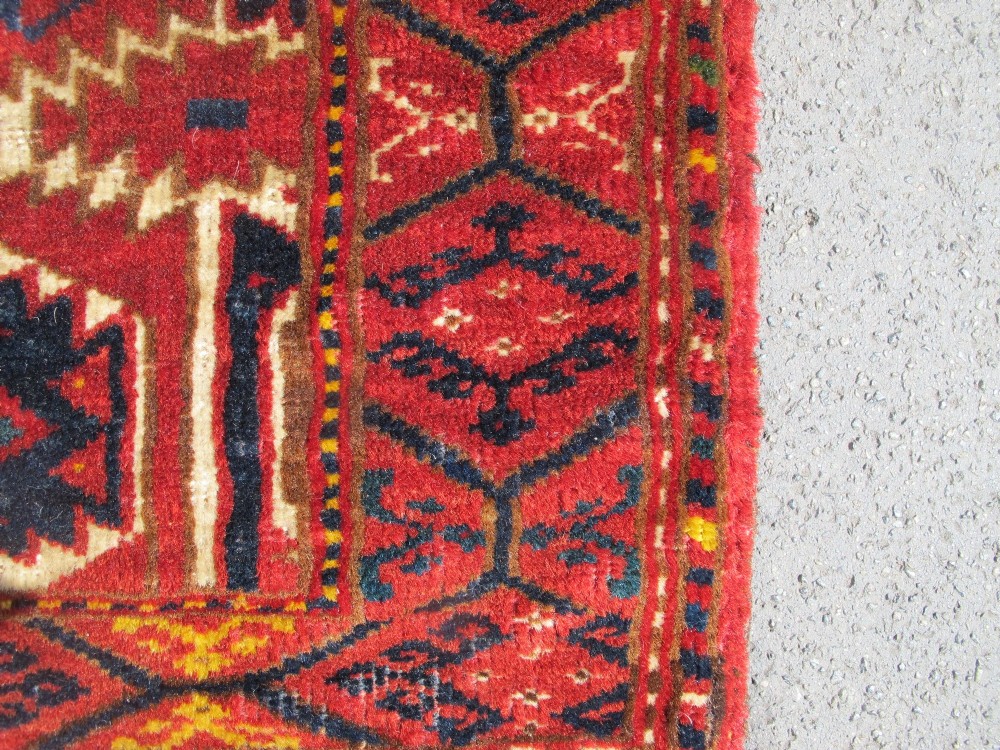 Antique Tribal Saddle Bag, Central Asia, Circa 1890, 45cm x 55cm View VI