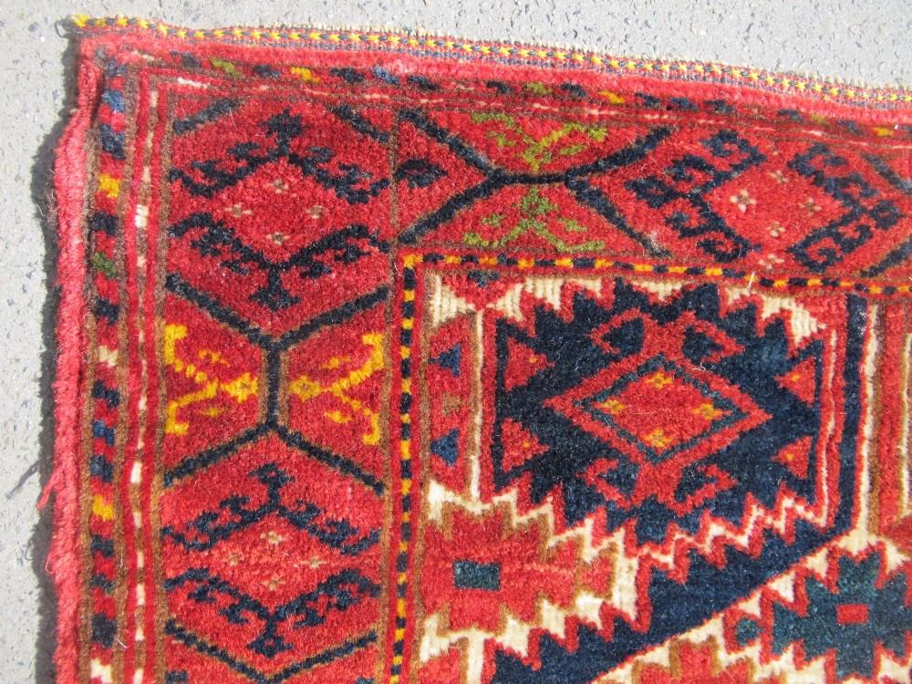 Antique Tribal Saddle Bag, Central Asia, Circa 1890, 45cm x 55cm View VIII
