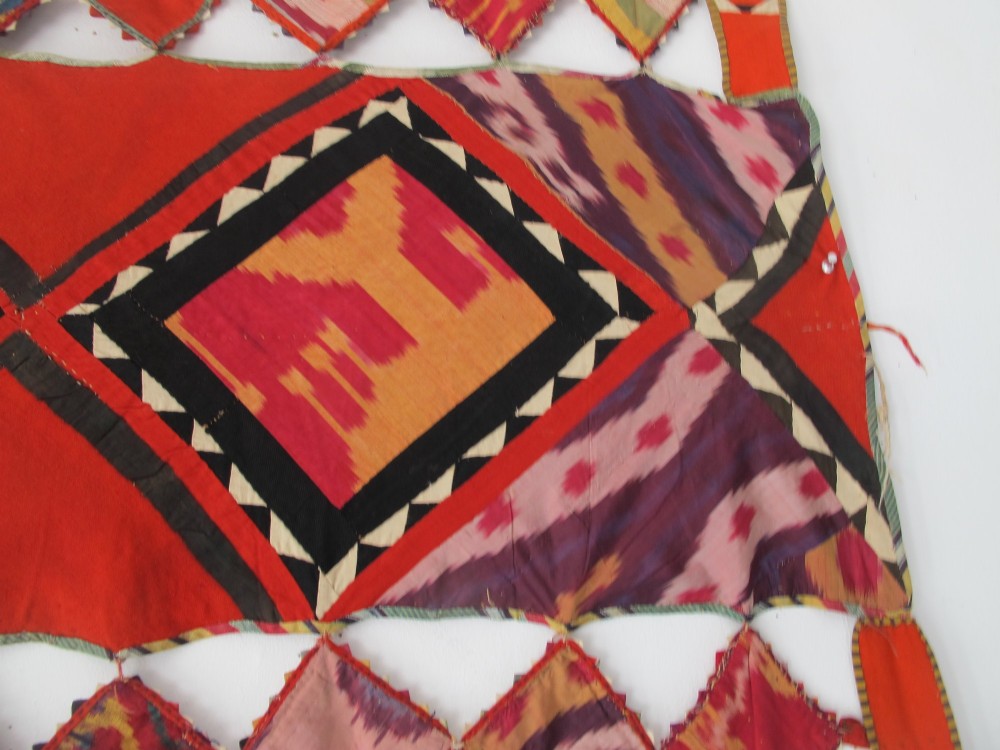 Rare Horse Cover, Uzbekistan, Circa 1890, 1.04m x 1.54m. View V