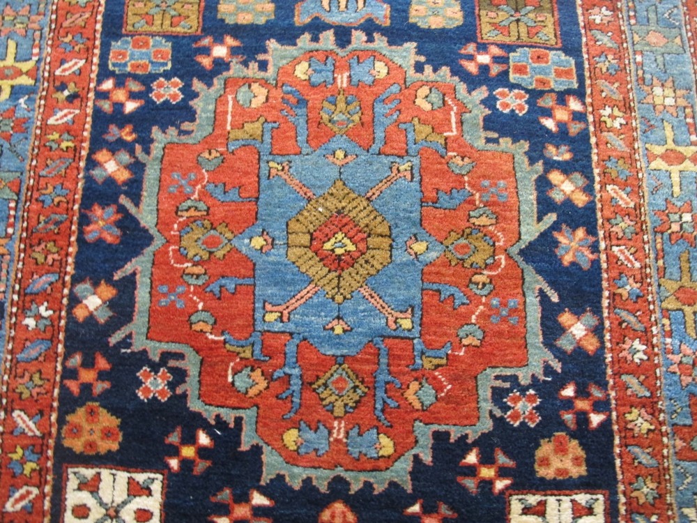 Handsome North-West Persian Runner, Circa 1880, 4.27m x 1.03m View VII