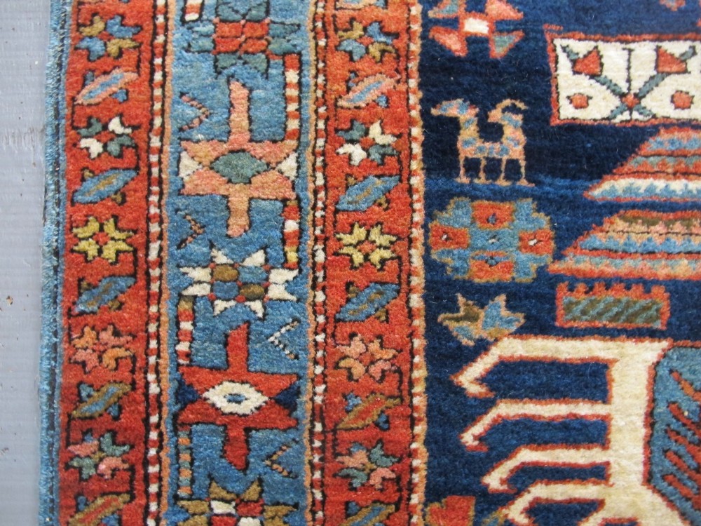 Handsome North-West Persian Runner, Circa 1880, 4.27m x 1.03m View X