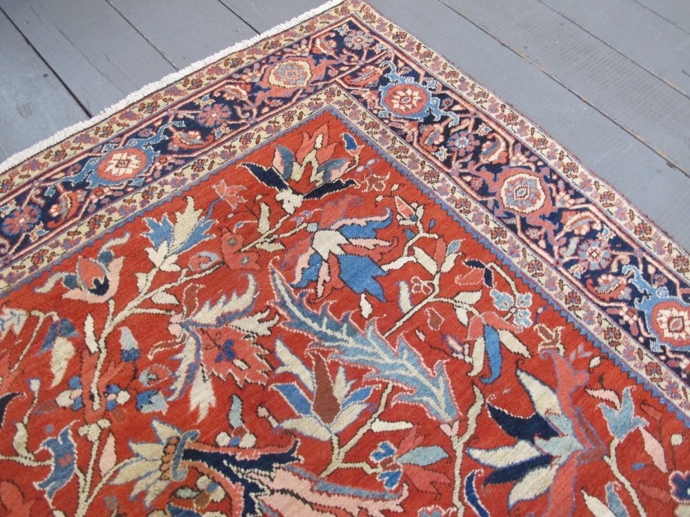 Exceptional Heriz Carpet, North-West Persia, Circa 1880, 3.94m x 2.66m View VI