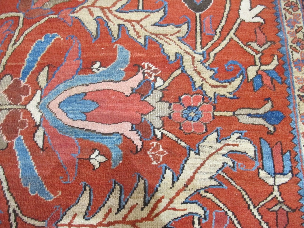 Exceptional Heriz Carpet, North-West Persia, Circa 1880, 3.94m x 2.66m View IX