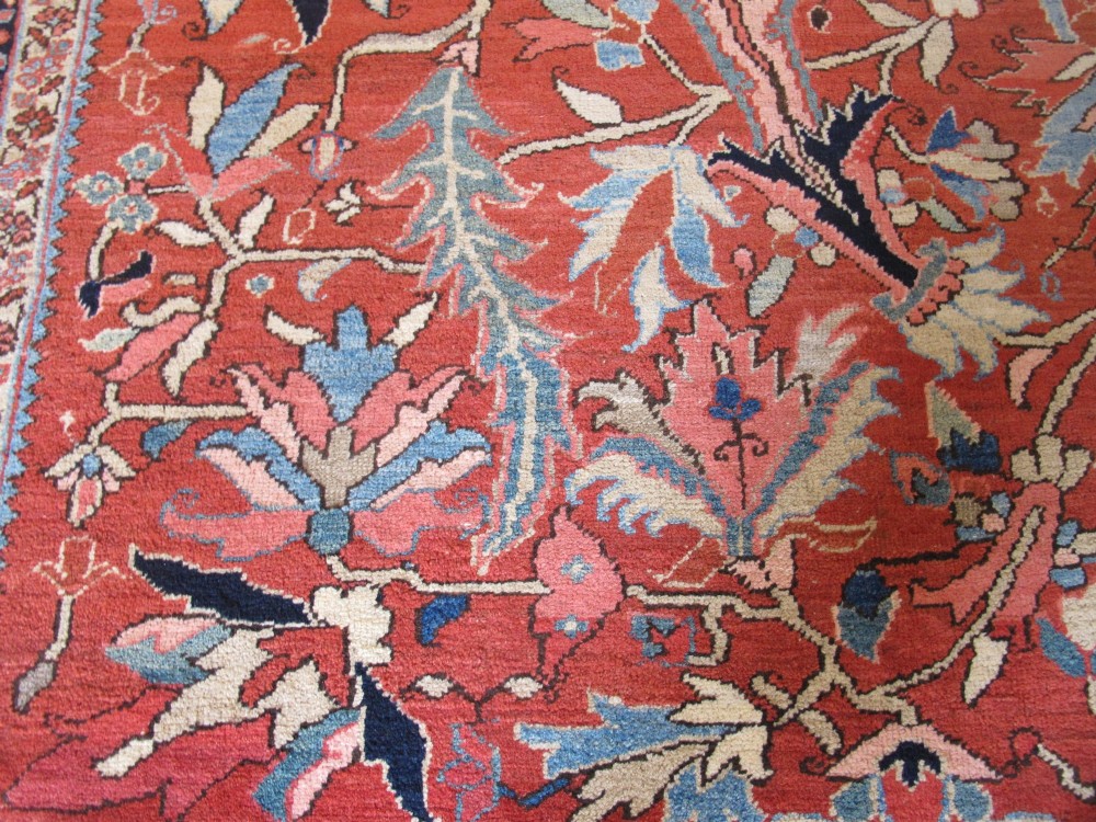 Exceptional Heriz Carpet, North-West Persia, Circa 1880, 3.94m x 2.66m View X