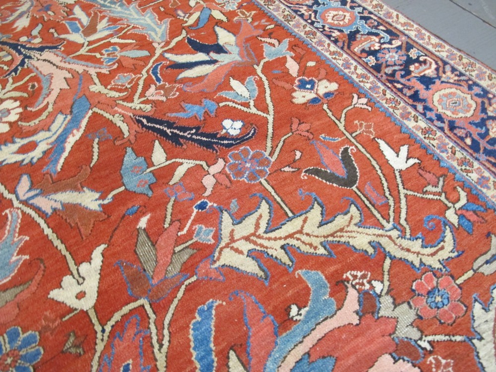 Exceptional Heriz Carpet, North-West Persia, Circa 1880, 3.94m x 2.66m View XIII
