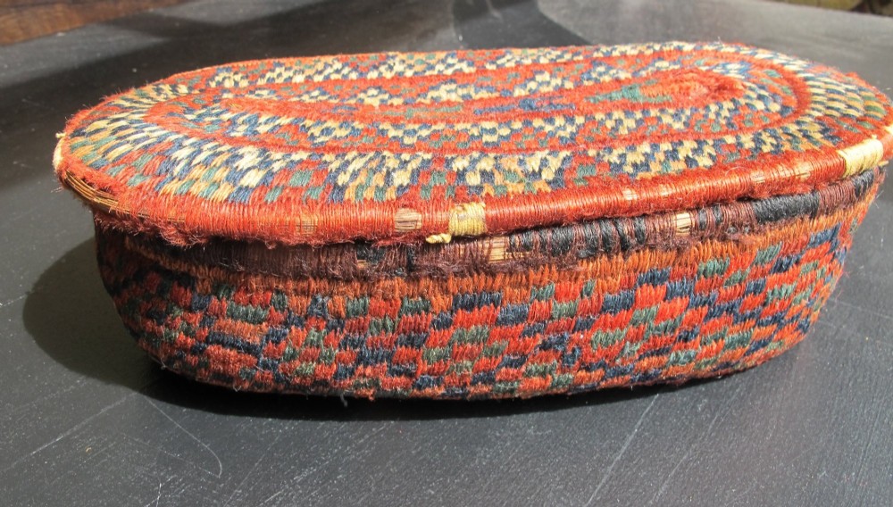 Turkmen Embroidered Box, Late 19th Century, Central Asia. View III