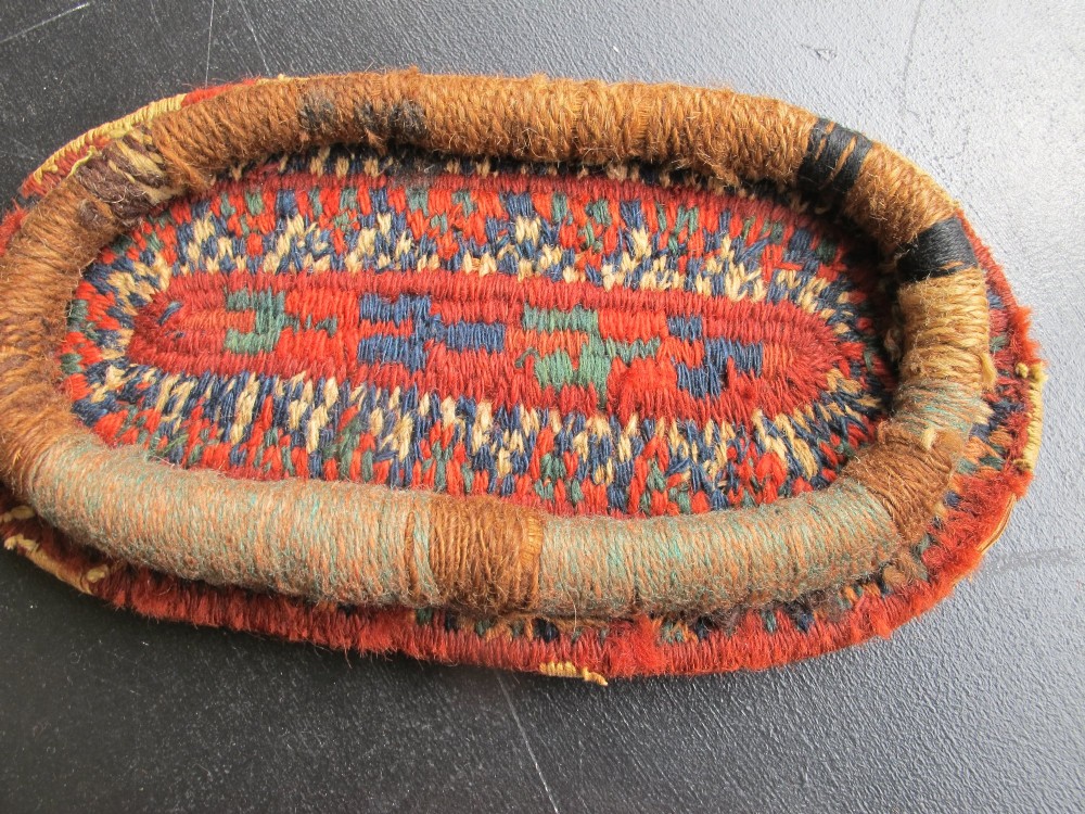 Turkmen Embroidered Box, Late 19th Century, Central Asia. View VII