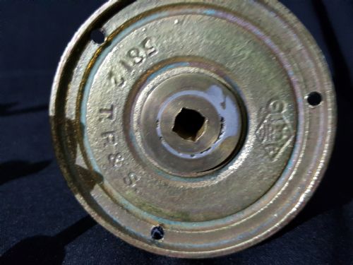 BRASS VICTORIAN GOTHIC DOOR DOOR KNOCKER DOOR KNOB SET - ADDITIONAL PHOTO 5