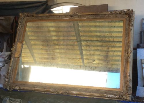 victorian samuel lawson dated 1863 large gilt mirror - CATEGORY: ANTIQUE MIRRORS - DATED VICTORIAN